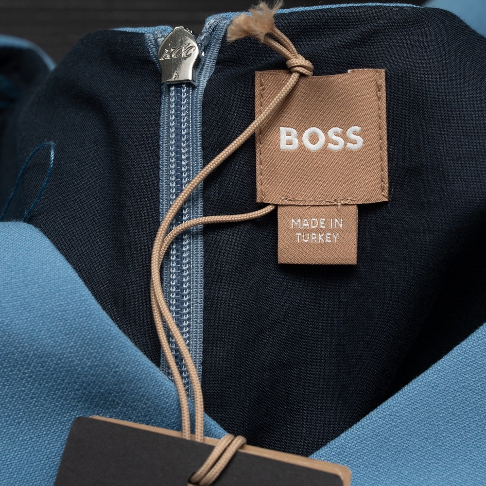 BOSS - Stud Shoulder Shift Dress - Picture 3 of 13